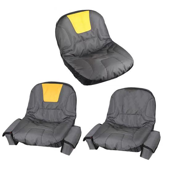 Lawn Mower Seat Cover with Drink Pouch Heavy Duty Oxford
