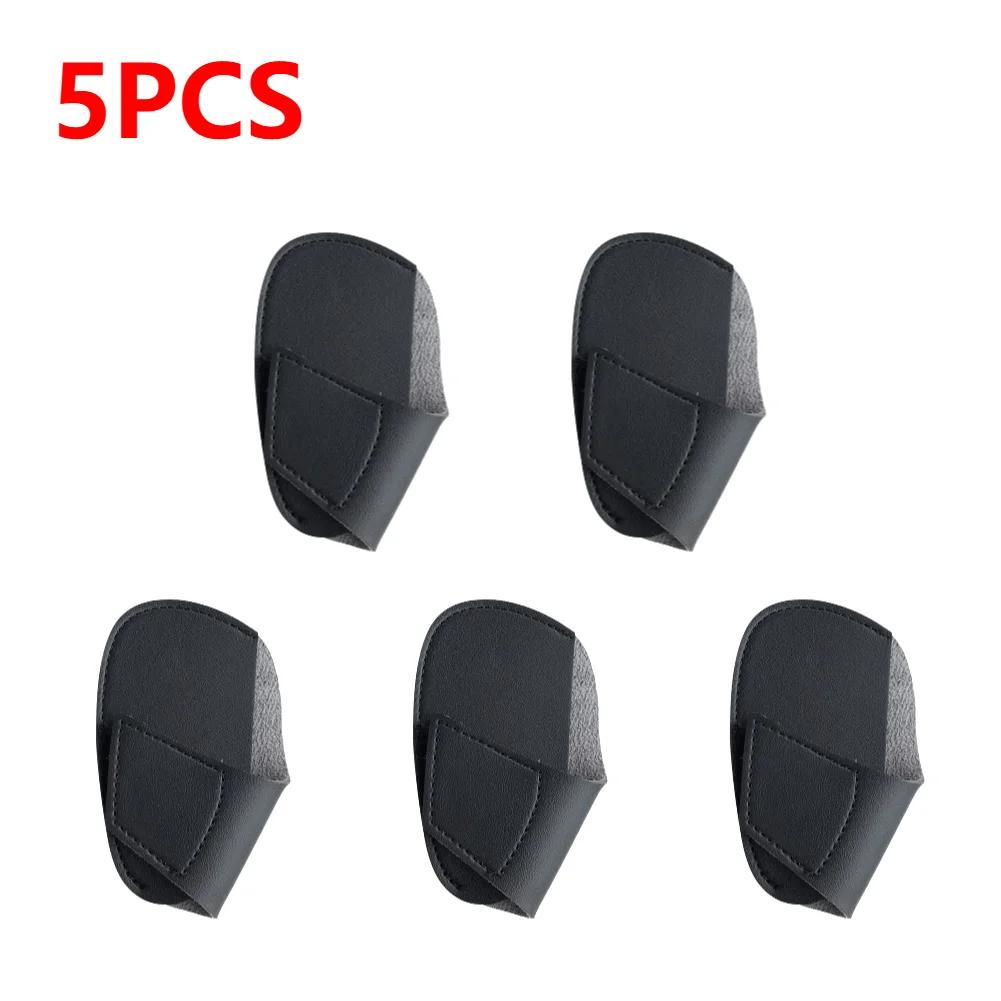 10-1pcs Portable Universal Iron Cover PU Lightweight Golf Head Leather Wedges Covers Golf Accessoires for Outdoor Golfers