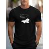 European Size Mens TShirt Comfortable Crew Neck Casual Cotton ShortSleeves Soft Breathable Top Menswear Tshirt Summer Spring Streetwear Cotton Fabric