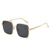 Retro Luxury Multi Color Thin Frame Gradient Square Women Sunglasses UV400 Brand Design Personalized Simple Casual