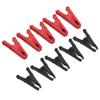 10pcs Electric Test Clip Good Electrical Conductivity Corrosion Resistance Power Test Accessories 30A 1000V