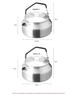 Portable Outdoor 304 Stainless Steel Camping Kettle and Coffee Pot