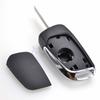 Modifierad Flip Key Shell Case Fjärrnyckelfodral 3 knapp för Peugeot 306 407 408 607 för Citroen C4 C2 Bilnyckel CE0536 HU83 Blade