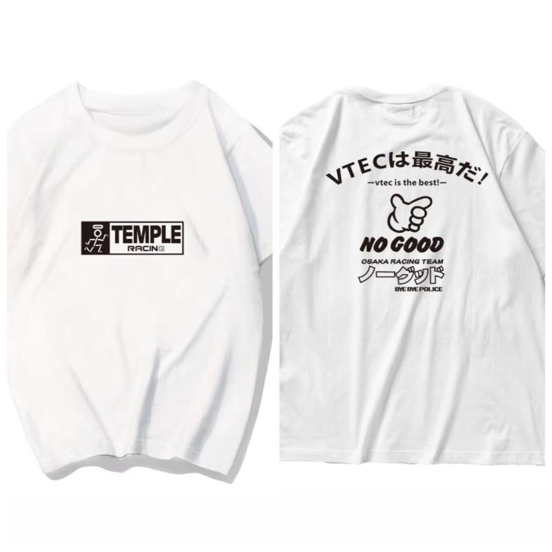 

Япония JDM Модифицированная Honda VTEC Osaka Rage Family Принтованная Графическая Дышащая Мотоциклетная Футболка Мужская Оверсайз Уличная Одежда 4XL