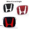 PMMA Car LED Front Emblem Sticker Rear Trunk Light Badge for Honda Accord Odyssey Civic CRV FIT Jazz Pilot Amaze City HRV Freed