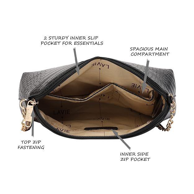 Women's Glossy Hemi Dome Sling Bag | Ladies Purse Handbag