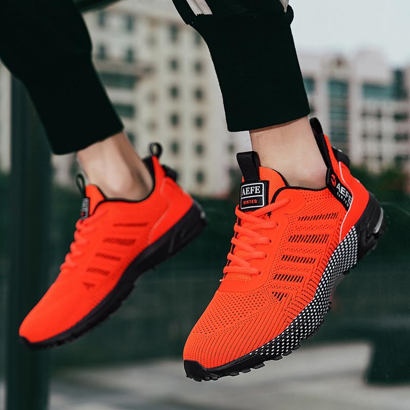 YRZL Sneakers Men Running Shoes Breathable Outdoor Sports Lightweight Sneakers for Men Comfortable Athletic Training Men Shoes