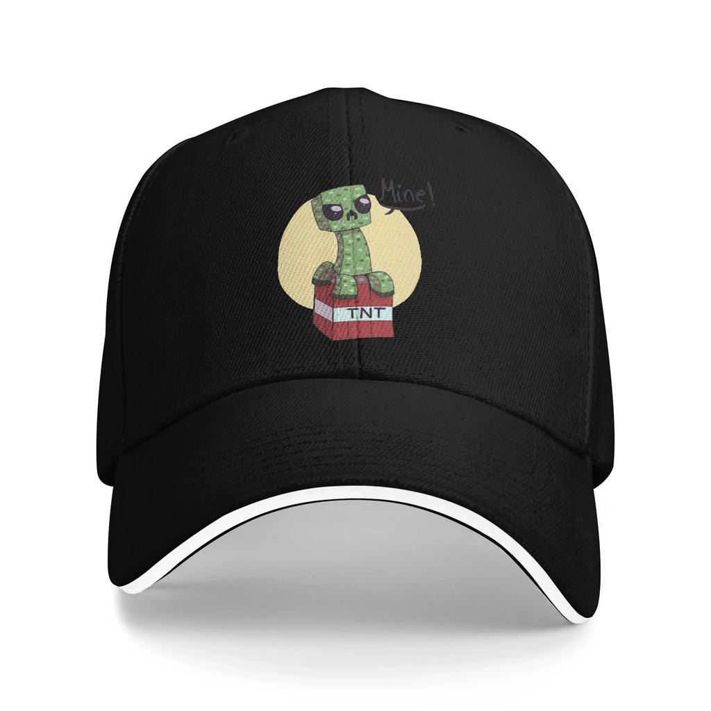 Look At The Sky TNT Chicken Jockey Keep Silent Mine Hiking Baseball Caps WoUnisex Printing Unisex Beach Sunscreen Hat Peaked Cap