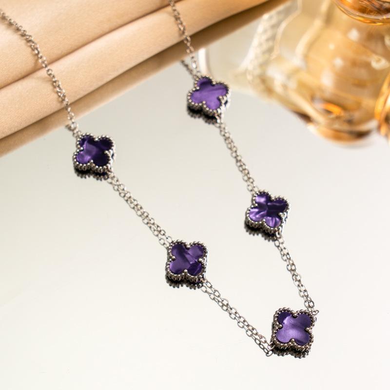 Kleeanhänger, leichter Luxus, hochwertiges Gefühl, schlicht und speziell, Titanstahl, nicht verblassend, hochwertiges Gefühl, erstes Accessoire