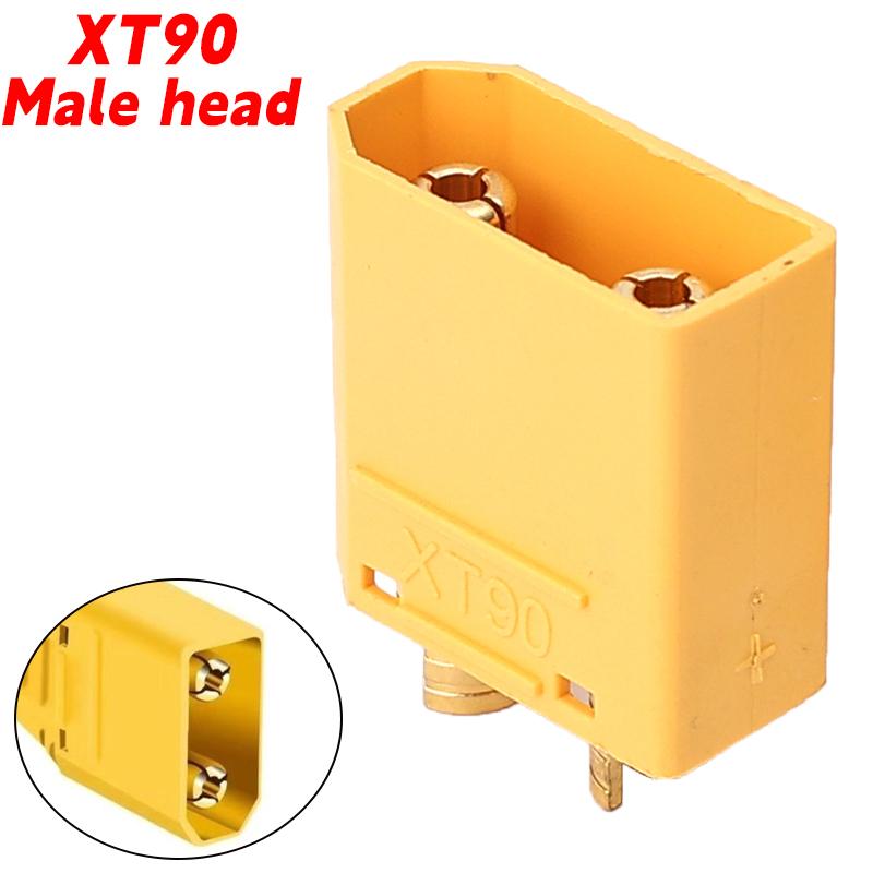 

1/12set Wholesale XT90 Male Female Connectors Plug with Sheath for Lithium Battery Planes Car Charge Lead Connector Home Welding 1 Set