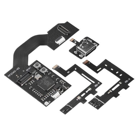 Spillkonsollkabel for Raspberry Pi2040 Chip Enkel installasjon Erstatningsdeler CPU-konsollkabel Strømledning for bryter NS/Lite/OLED