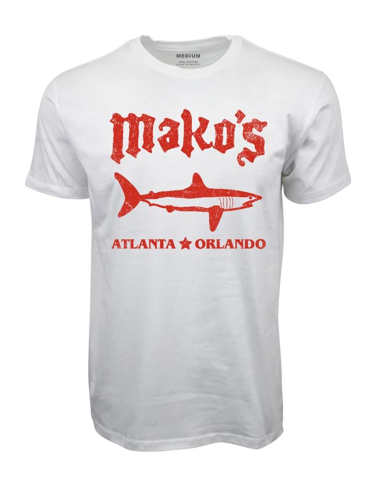 Makos Atlanta Orlando White Tshirt S