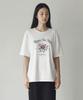 Siyajyu Sied26-1 Rose Short Sleeve T-Shirt_White