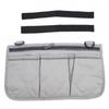 Armrest Storage Bag Camping Chair Reflective Strip Wheelchair Chair Side Bag