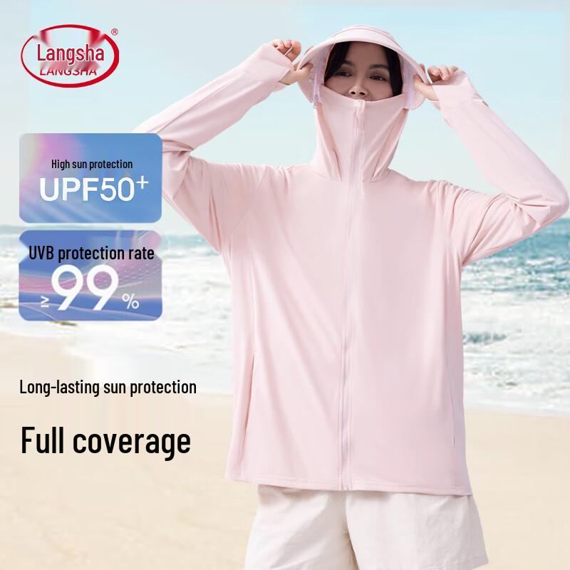 

LangSha Women s Ice Silk UV Protection Sun Jacket XL
