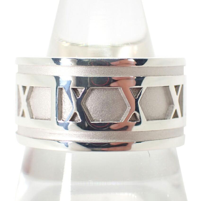 

[Used] TIFFANY 925 Atlas Wide Ring/Size 23/j17-10