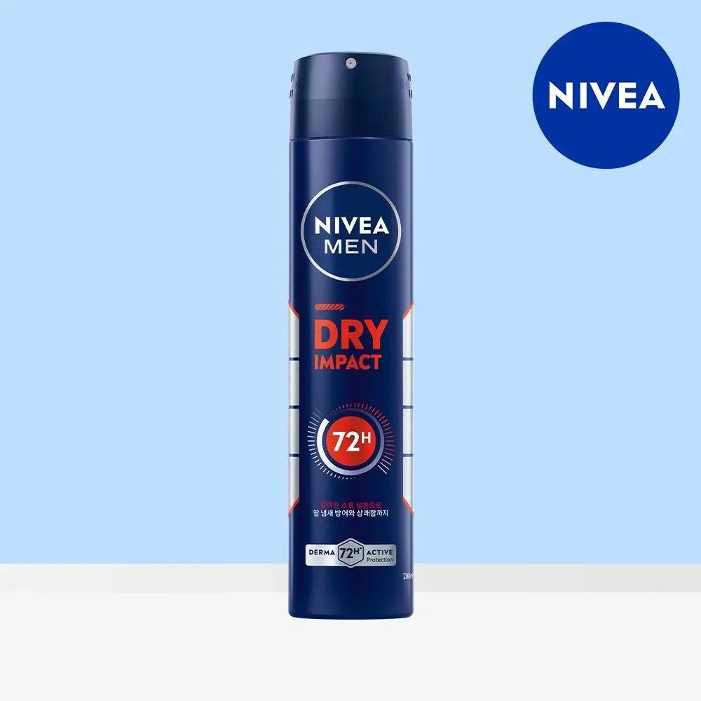 NIVEA Men Deodorant Spray Dry Impact 200ml 1