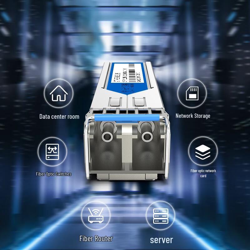 Zhongtianhengke SFP Gigabit Single Mode LC Dual Fiber Transceiver