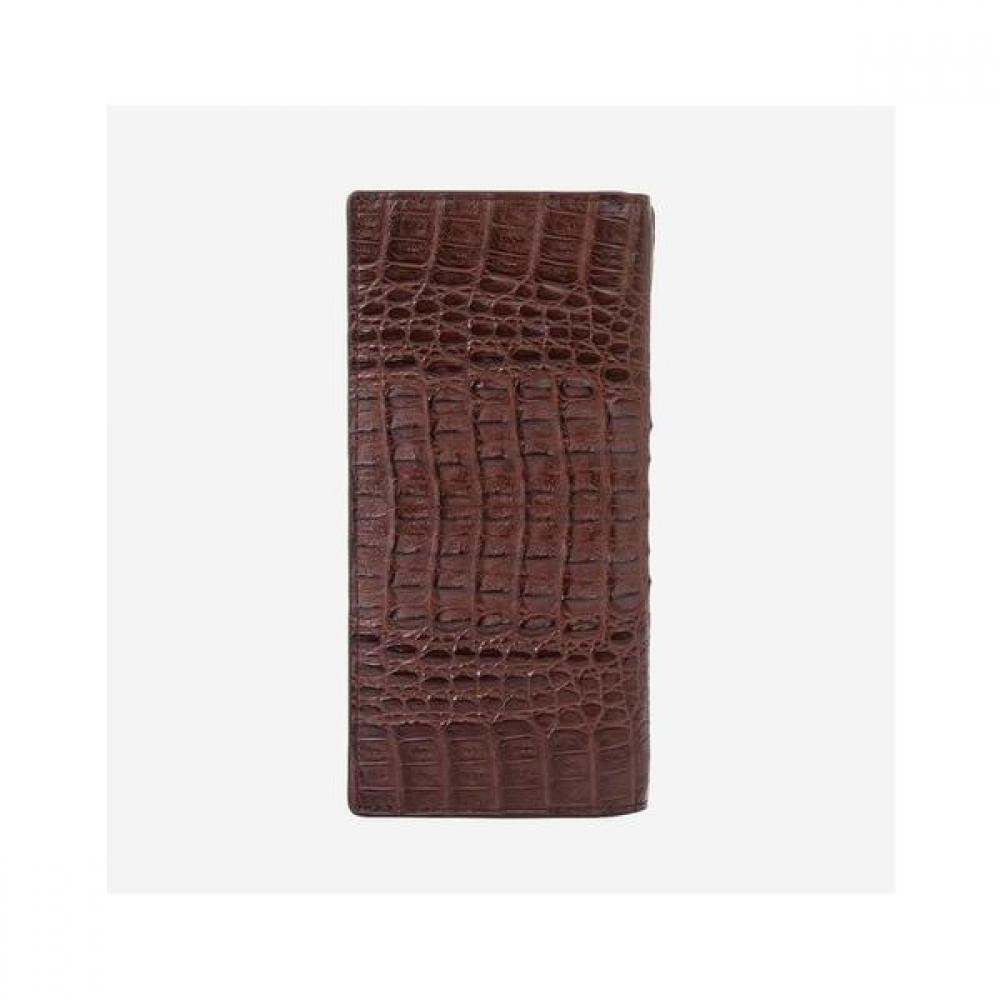 Daks Brown Crocodile Long Wallet Dbwa9e716w3