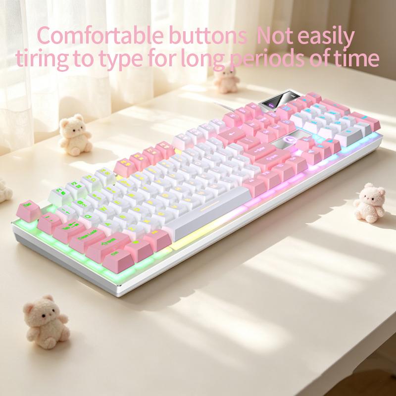 Single Keyboard and Keyboard Mouse uminous Keyboard Mouse Wired Gaming Mouse Keyboard Set