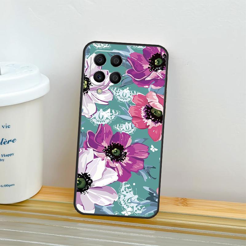 Painting Flowers Nature Leaves Case For Samsung Galaxy M21 M31 M11 M13 M54 M34 M14 M56 M36 M16 M53 M32 M52 M35 M55 M15 M06