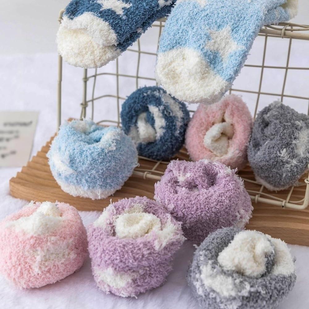 Breathable Floor Socks Thickened Sleeping Socks New Sleep Stockings  Christmas Gifts