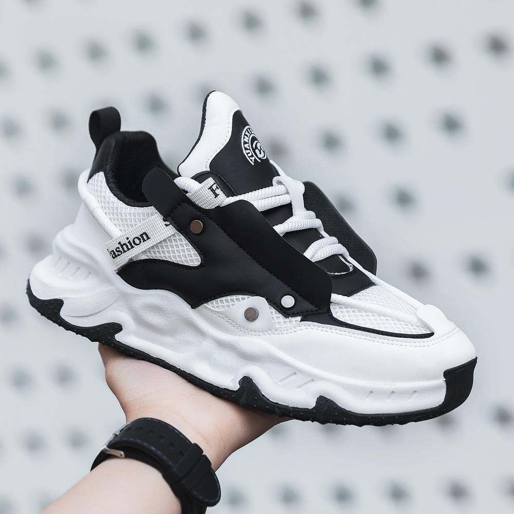 

Весенне-осенний сезон Новейшие сетчатые дышащие повседневные кроссовки для мужской 2024 Легкие и высокие молодежные спортивные кроссовки для бега 43