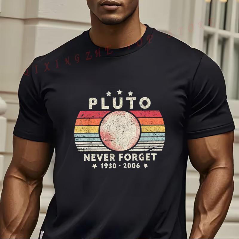 Vintage Letter Pattern Mens Casual Short Sleeve Crew Neck Tshirt Funny Present For Mens Short Sleeve TShirts Oneck Top Tees S