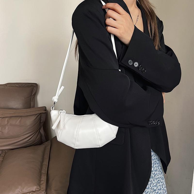 Autumn new niche croissant bag women's bag shoulder bag trendy fashion simple dumpling bag messenger bag