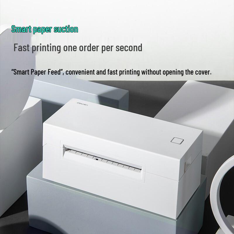 Deli DL-770D Thermal Barcode & Shipping Label Printer CN plug (adapter included)