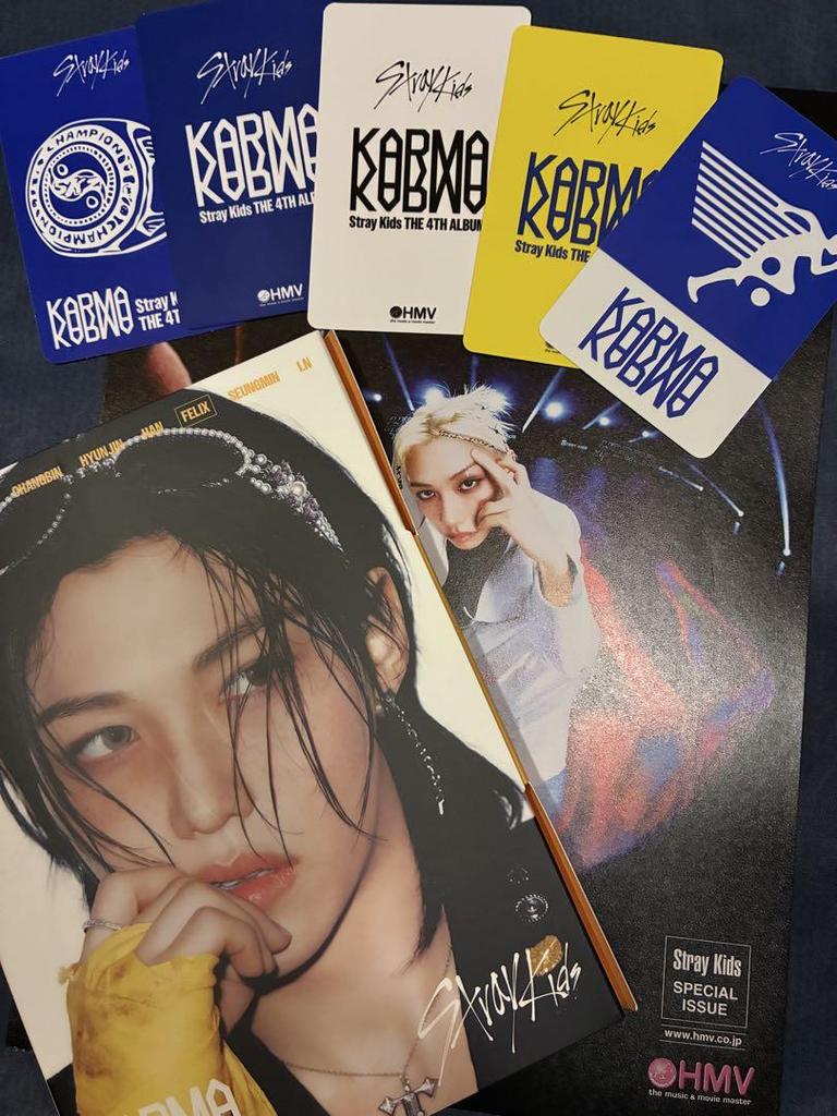 [USED] stray kids karma accordion hmv lakidro c felix