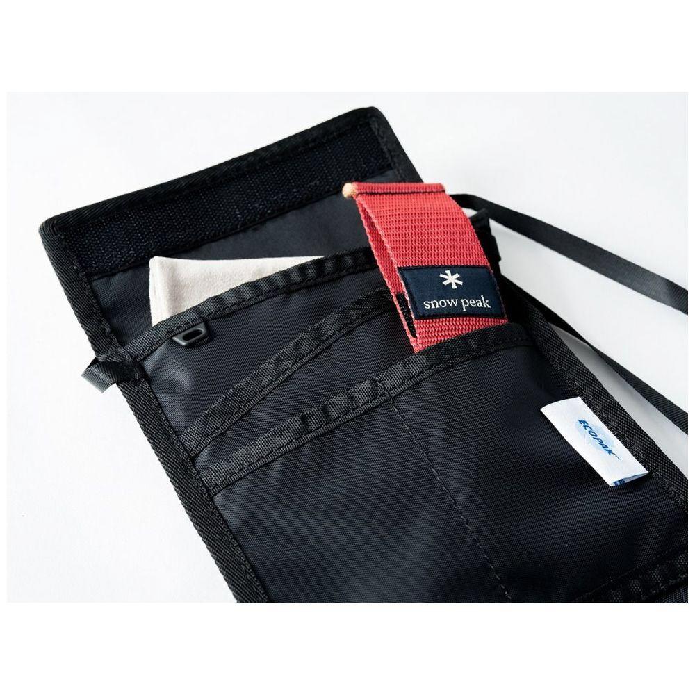 Snow Peak Pouch Ecopak Travel Pouch One BlAck Sp Ac 25su00200019 [w150 X D10 X H185  Mm ]