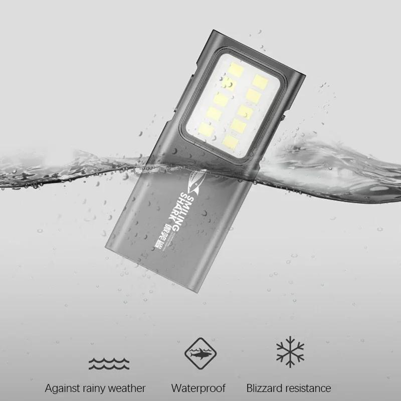 Mini COB Rechargeable Flashlight Work Light 4 Mode Dimmable LED Flashlight with Clip Running Hiking Camping Outdoor Pocket Torch