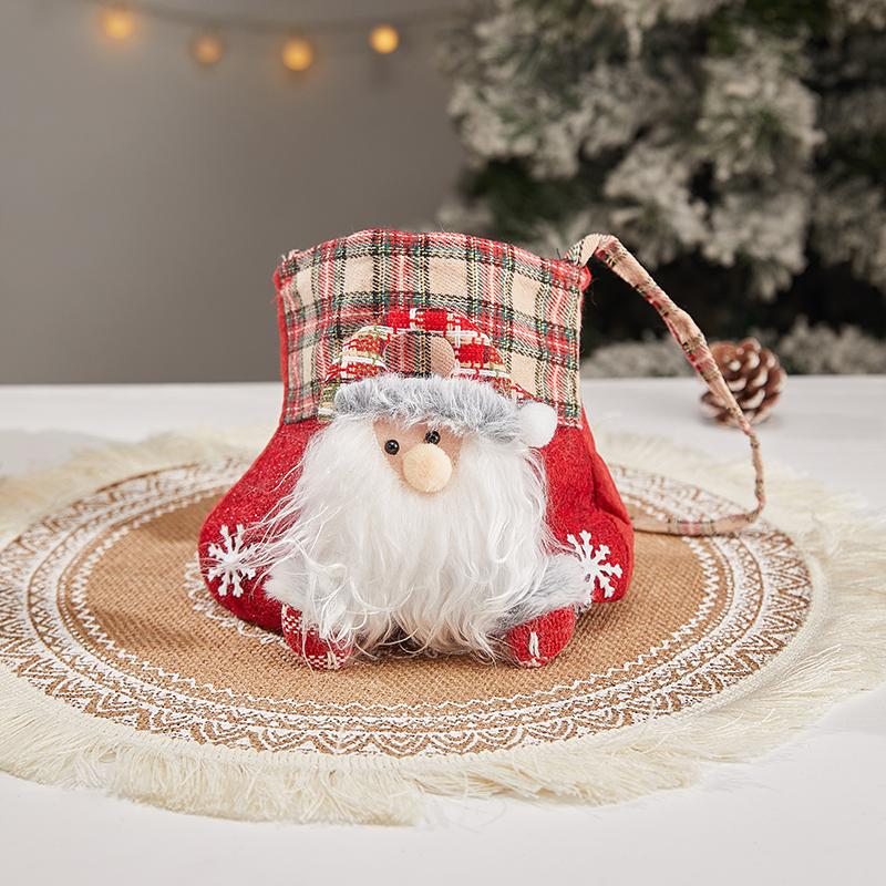 Christmas Gift Bag Christmas Eve Portable Apple Bag Candy Bag Safe Fruit Packaging Box Small Gift Bag