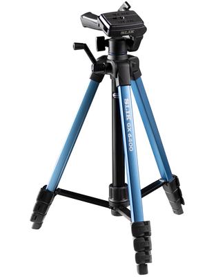 slik GX 6400 Lever 21mm Pipe Quick Shoe Part Number 217047 Tripod, Blue, 4-Section, Lock, Diameter, 3-Way Head, Attachment,