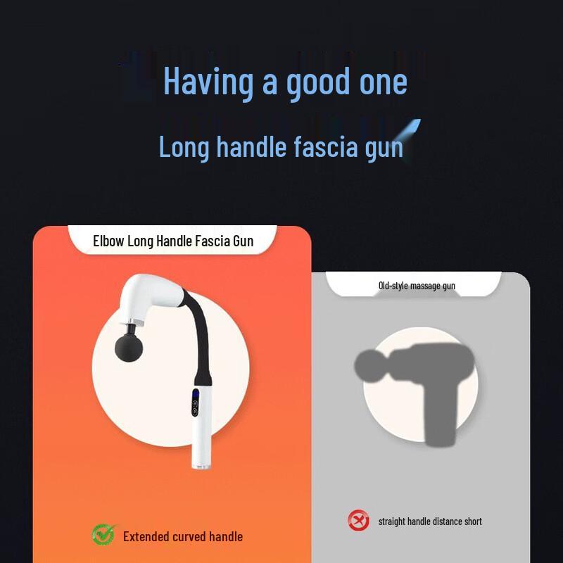 Bent Hook Electric Fascia Massage Gun