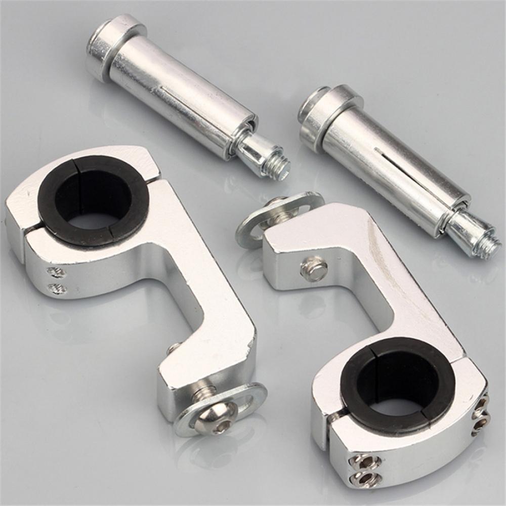 Universal Motorcycle Handguard Bracket Mounting Securing Clip 22 / 28Mm Handle Retrofit Bracket Hand Guard Parts