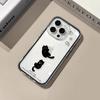 Cute Black Cat Soft Clear Phone Case For Samsung Galaxy S26 Ultra Case S23 S25 FE S24 S22 Plus A57 A37 A55 A54 A36 A35 A15 Cover