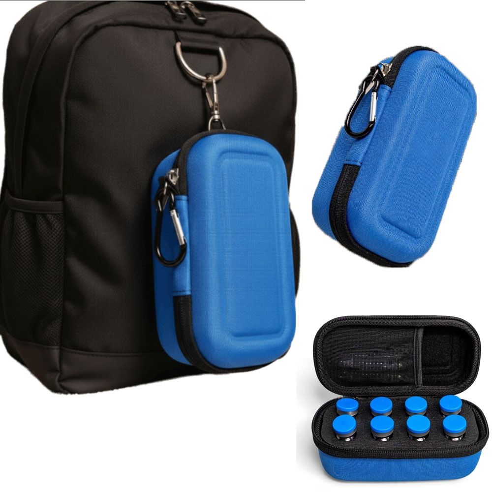 With Keyring Insulin Storage Box Space-Saving Design Storage Container