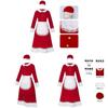 Christmas Cosplay Dress With Velvet Fabric For Anime And Fantasy Party Wear