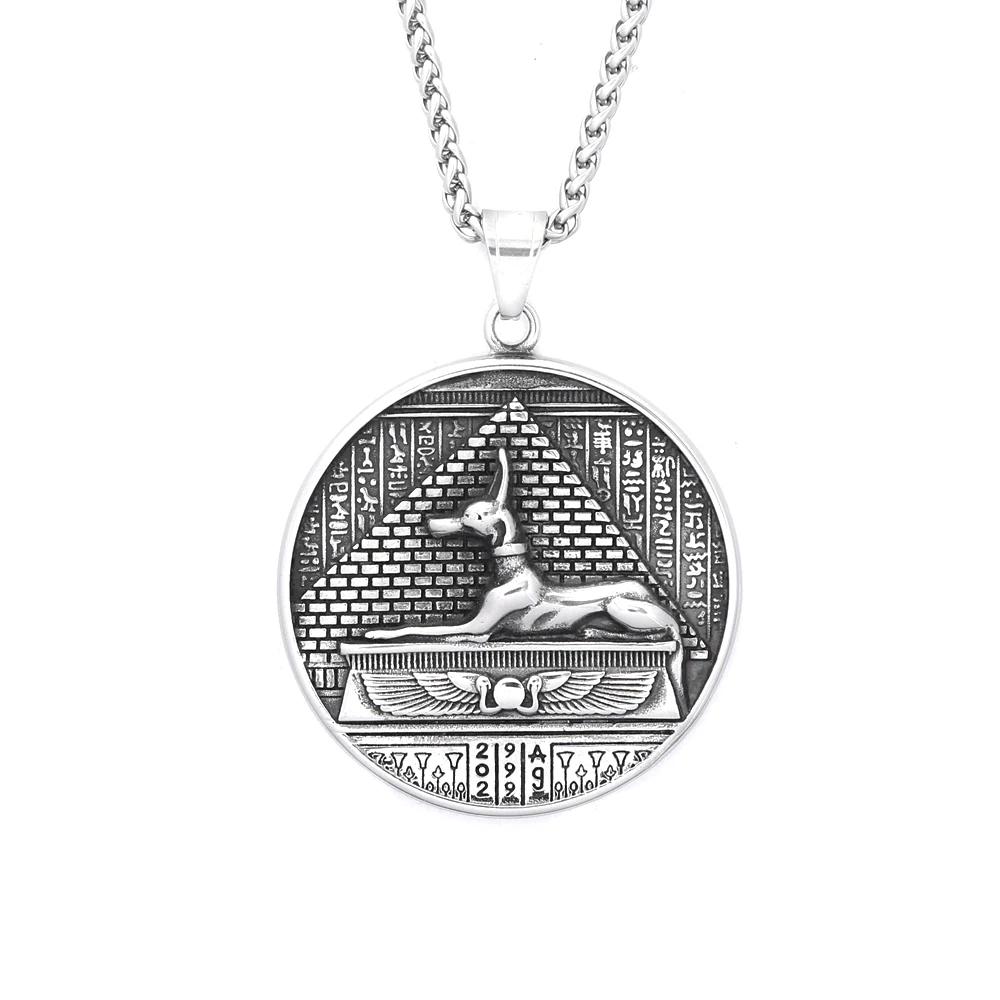 God Death Anubis Amulet Talisman Necklace Pendant Ancient Egypt Egyptian Symbol Eternal Life protect guardian Dead