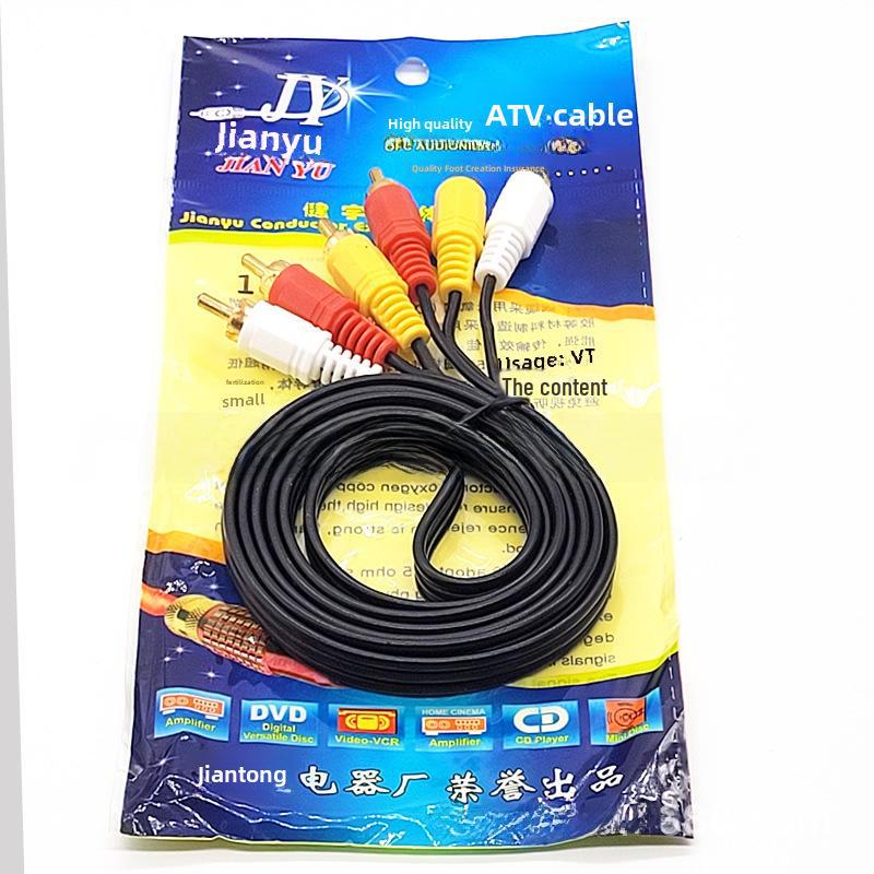 

Аудио/видеокабель 6RCA Lotus 3-to-3 AV для DVD — доступен в вариантах длиной 1,5 м, 3 м и 5 м Lotus three to three, 5m