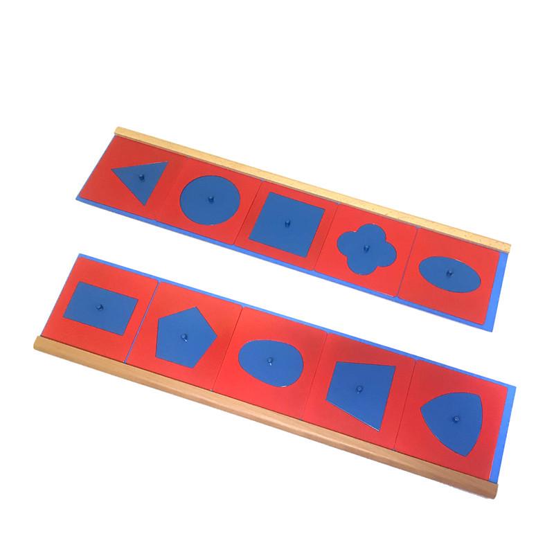 

Montessori Wooden Geometric Insets for Early Childhood Education