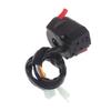 7/8" 22Mm Left Handlebar Control Switch Button Motorcycle Headlight Fog Light Horn Warning Light Turn Signal Button