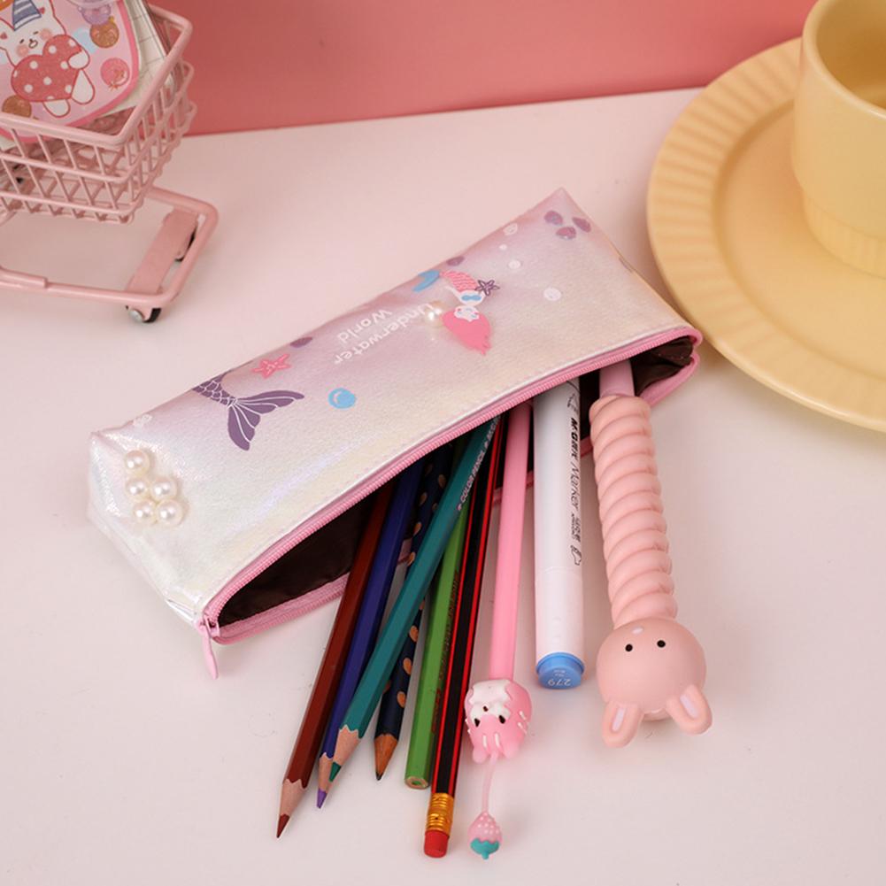 Kawaii Pencil Case Large Capacity Primary School Students Pencil Bag School Supplies For Girls