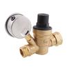 M11-0660R Water Pressure Brass Valve Effective Universal Regulator Safe Adjustable Water Pressure Regulator with