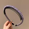 Hairband Headband for Women, Non-slip Hair Pressing and Face Washing, Special for Hair Tidying, Fashionable Headdress with Teeth
