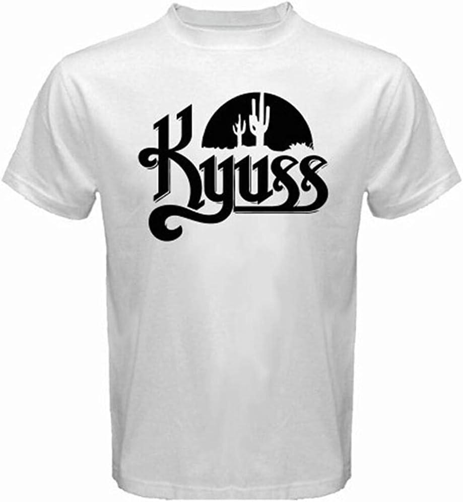 Kyuss Metal Logo Men s T Shirt 4XL белый