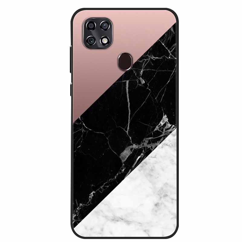 For ZTE Blade 20 Cases 20 Smart Marble Soft TPU Silicone Phone Case For ZTE Blade 10 Smart Back Cover Coque Bumper Blade20 V1050