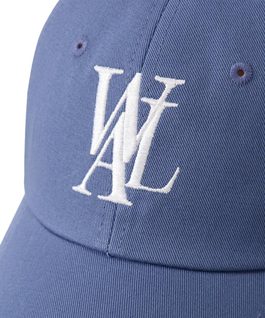 Uallong Signature Logo Ball Cap - Mid Blue